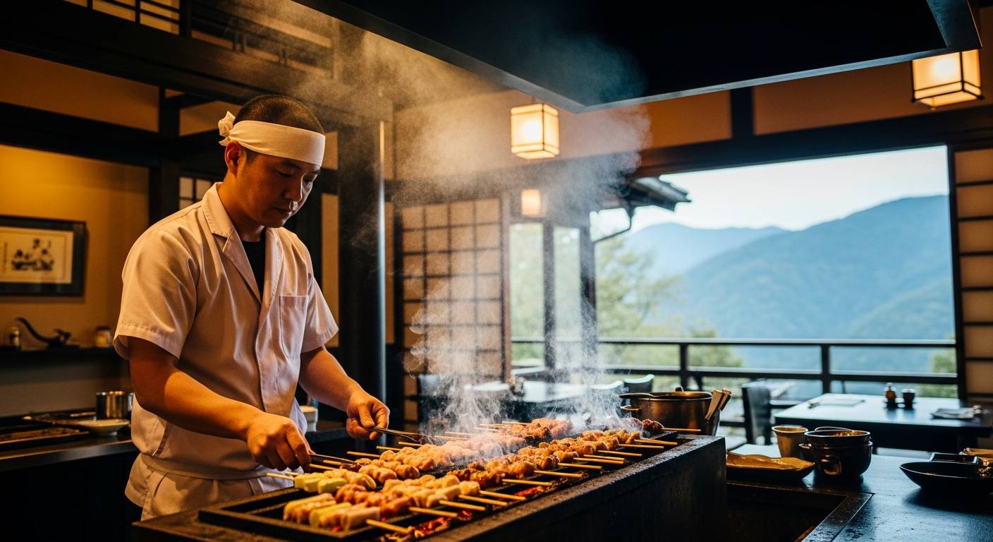 箱根強羅　だいご匠　やきとり家